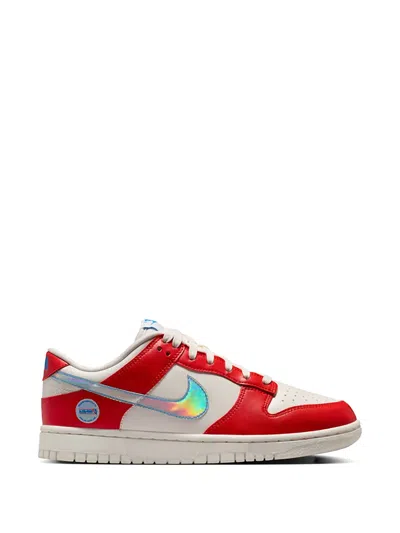Nike Dunk Low Sneakers In Animal Print