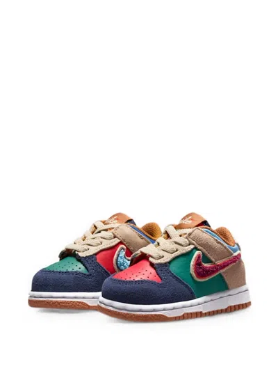 Nike Babies' Dunk Low Sneakers In Animal Print