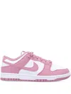 Nike Dunk Low Sneakers In Pink