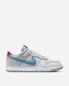 NIKE DUNK LOW trainers SILVER BLUE