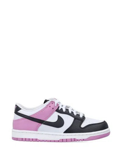 Nike Kids' Dunk Low Sneakers In White