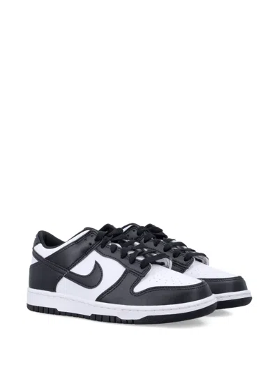 Nike Kids' Dunk Low Sneakers In White