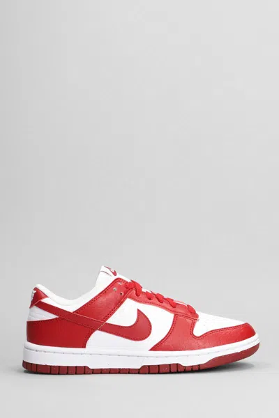 Nike Dunk Low Sneakers In White