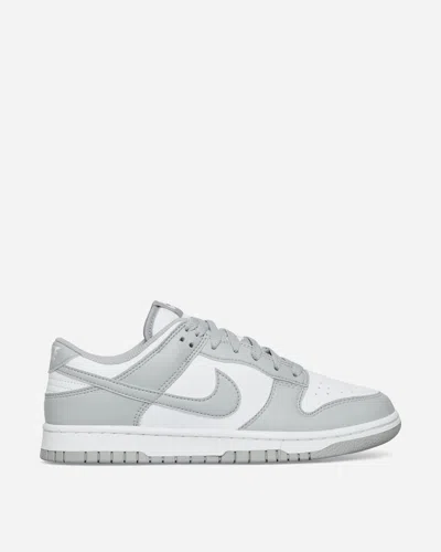 NIKE DUNK LOW SNEAKERS WHITE / LIGHT SMOKE GREY