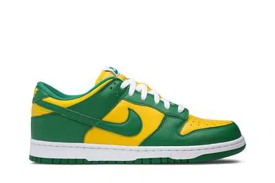 Pre-owned Nike Dunk Low Sp 'brazil' 2020 Cu1727-700 In White