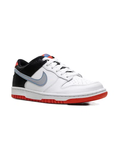Nike Kids' Dunk Low "spiderman" Sneakers In White
