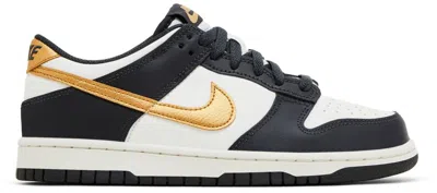 Nike Dunk Low Summit White Metallic Gold Women's