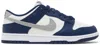 Nike Dunk Low Summit White Midnight Navy In White