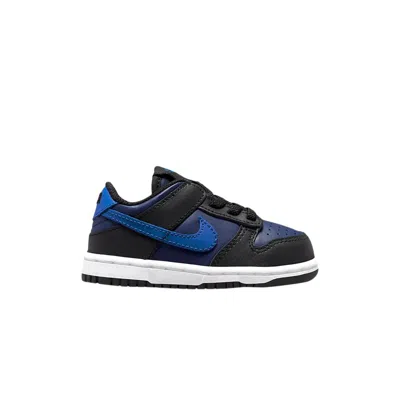 Pre-owned Nike Dunk Low Td 'black Midnight Navy' | Blue | Infant Size 5