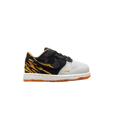 Pre-owned Nike Dunk Low Td 'god Of Wealth' | Black | Infant Size 10