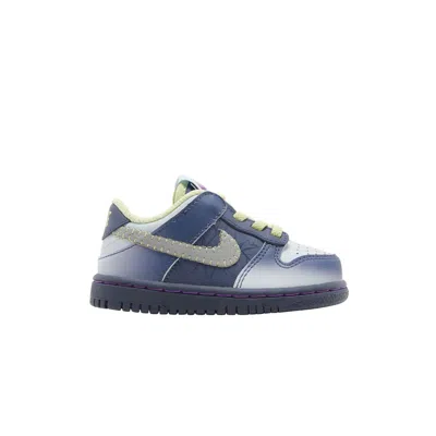 Pre-owned Nike Dunk Low Td 'halloween - I Am Fearless!' | Blue | Infant Size 3