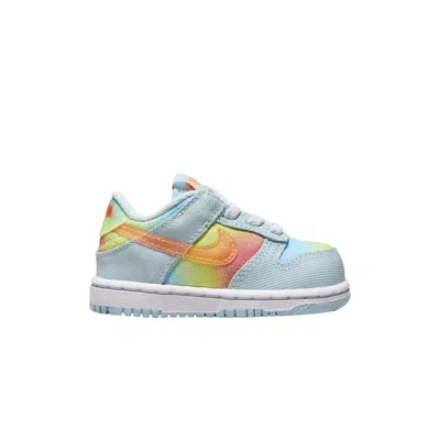 Pre-owned Nike Dunk Low Td 'playground Pack' | Blue | Infant Size 3