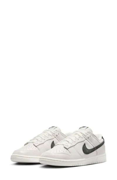 Nike Dunk Low Top Sneaker In White/black