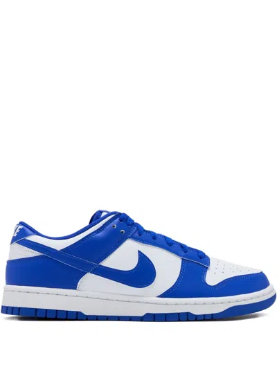 Nike Dunk Low-top Swoosh Sneakers In Blue