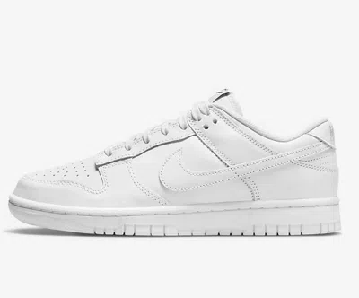 Pre-owned Nike Dunk Low Triple White Women's Size Dd1503-109