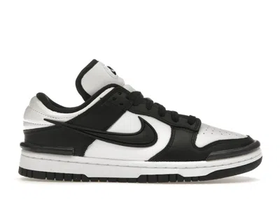 Pre-owned Nike Dunk Low Twist Panda (women's) Sneakers In White/black