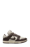 Nike Dunk Low Twist Sneaker In Phantom/baroque Brown/coconut Milk
