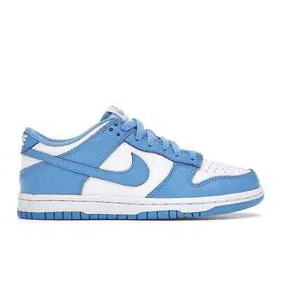 Pre-owned Nike Dunk Low Unc (2021) (gs) In Blue