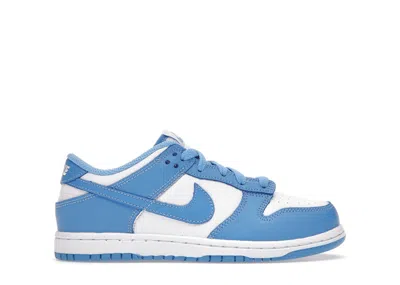 Pre-owned Nike Dunk Low Unc Sneakers In White/university Blue