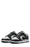 Nike Dunk Low Retro Sneakers In White And Black