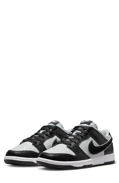 Nike Dunk Low Retro Se Sneakers In Animal Print