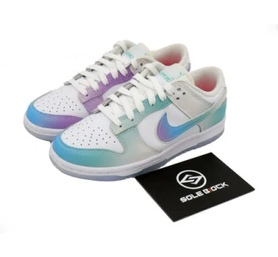 Pre-owned Nike Dunk Low Unlock Your Space Women's Fj7743-194 In White