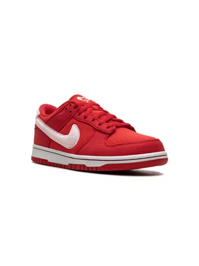 Nike Kids' Dunk Low "valentine's Day Solemates" Sneakers In Red