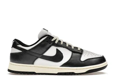 Pre-owned Nike Dunk Low Vintage Panda (women's) Sneakers In White/black/coconut Milk