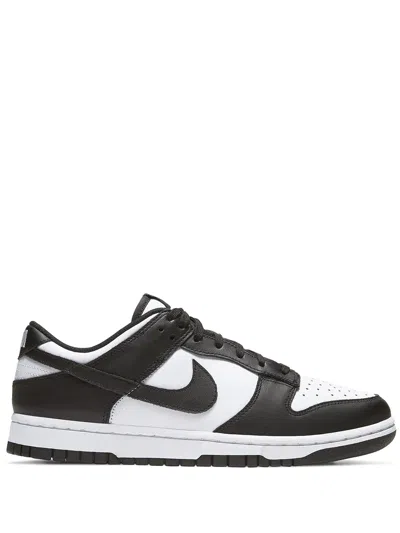 Nike Dunk Low Twist Leather Sneakers In Black