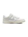 Nike Dunk Low "white/light Silver Phantom" Sneakers In White