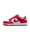 Nike Dunk Low Little Kids' Shoes In Red