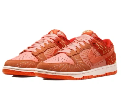 Pre-owned Nike Dunk Low Winter Solstice 2021 Do6723-800 In Orange