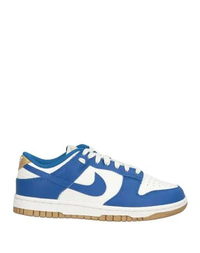 Nike Dunk Low Woman Sneakers Blue Size 9.5 Leather