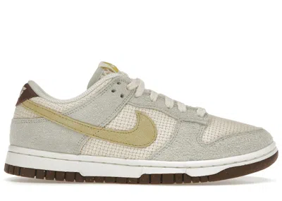 Pre-owned Nike Dunk Low (women's) Sneakers In Coconut Milk/grey/brown
