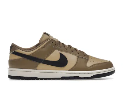 Pre-owned Nike Dunk Low (women's) Sneakers In Dark Driftwood/black/sesame