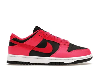 Pre-owned Nike Dunk Low (women's) Sneakers In Fierce Pink/fireberry/black
