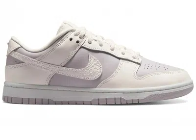 Pre-owned Nike Dunk Low (women's) Sneakers In Platinum Violet/sail