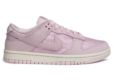 Pre-owned Nike Dunk Low (women's) Sneakers In Regal Pink/pink Foam/soft Pearl