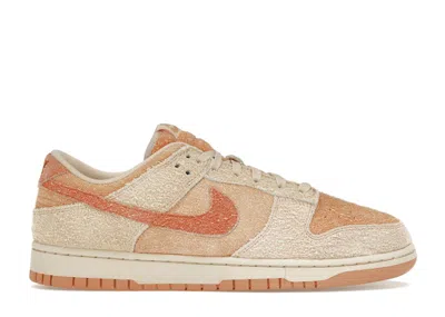 Pre-owned Nike Dunk Low (women's) Sneakers In Shimmer/burnt Sunrise/amber Brown In Multi
