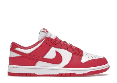 Pre-owned Nike Dunk Low (women's) Sneakers In White/archeo Pink