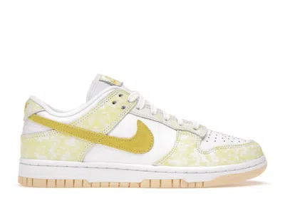 Pre-owned Nike Dunk Low (women's) Sneakers In Yellow Strike/white In Multi
