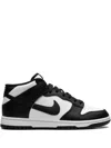 Nike Dunk Mid "panda" Sneakers In White