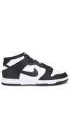 Nike Mens  Dunk Hi In White & Black