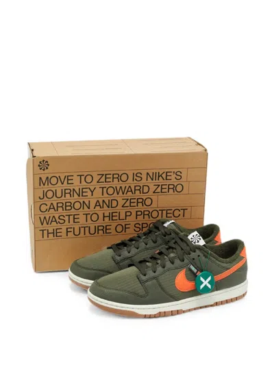 Pre-owned Nike Dunk Next Nature Sneakers In Green