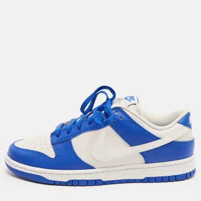 Pre-owned Nike Dunk Racer Blue Photon Dust Size 43 Multicolor Leather Low Top Trainers