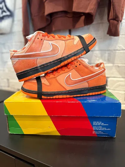 Pre-owned Nike Dunk Sb Orange Lobster Po Og All Size 10 Shoes