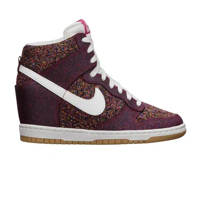 Pre-owned Nike Dunk Sky Hi Liberty Digital Floral | Red | Women's Size 7