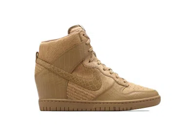 Pre-owned Nike Dunk Sky Hi Sp Undercover (women's) Sneakers In Pale Shale In Gray