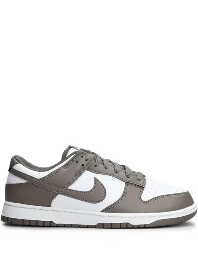 Nike Dunk Sneakers In White/gray