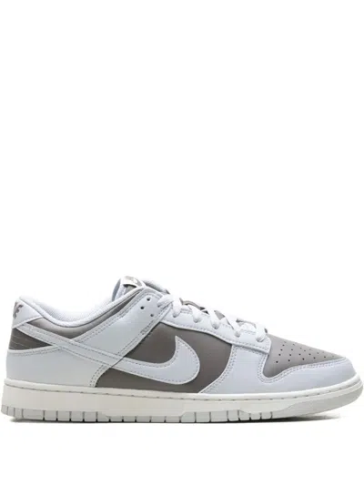 Nike Dunk Swoosh Low-top Sneakers In Gray